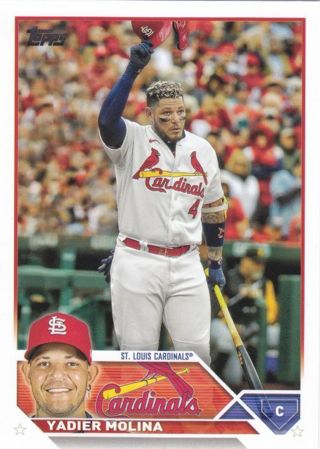 Yadier Molina 2023 Topps St. Louis Cardinals