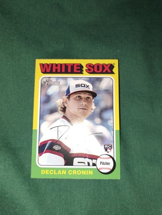 2024 Topps Heritage Rookie Card Declan Cronin