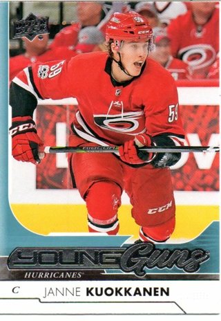 2017-18 Upper Deck Janne Kuokkanen Young Guns #213