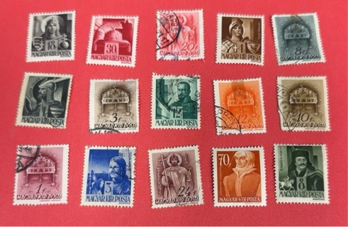 Hungary stamp lot