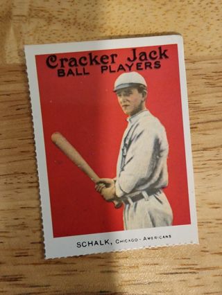 Cracker Jack Schalk REPRINT