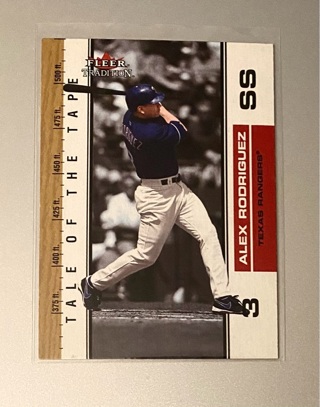 Alex Rodriguez insert