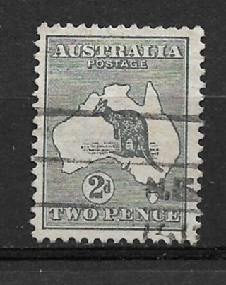 1913 Australia Sc3 2p Kangaroo used