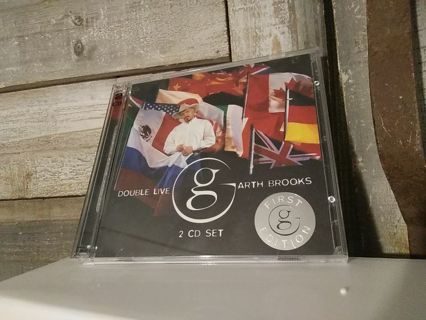 Garth Brooks Double Live Limited First Edition 2 Set CD 1998 Pear Records