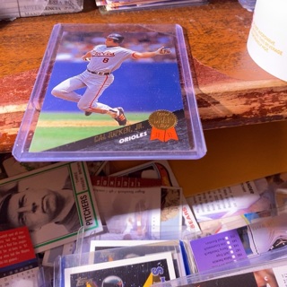 1993 leaf cal Ripken jr baseball card 