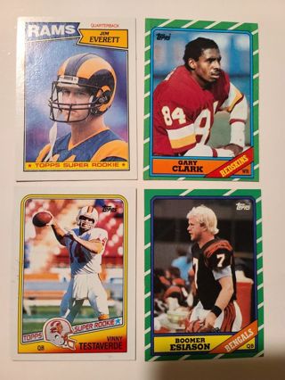 4 nfl rookie cards