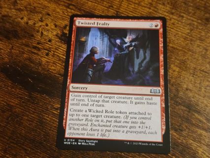 Magic the gathering mtg Twisted Fealty Wilds of Eldraine