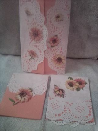 Original poem in handmade card set