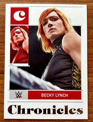 2022 Panini WWE Chronicles BECKY LYNCH Card #21 