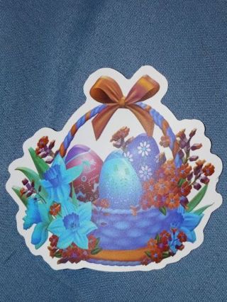 Easter Flower New Cute vinyl sticker no refunds regular mail only Very nice quality!