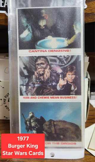 1977 Burger King Star Wars Trading Cards