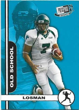 2004 PRESS PASS J.P. LOSMAN OLD SCHOOL INSERT CARD