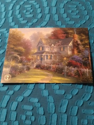 Thomas Kinkade Garden Memories Postcard - Victorian Garden II