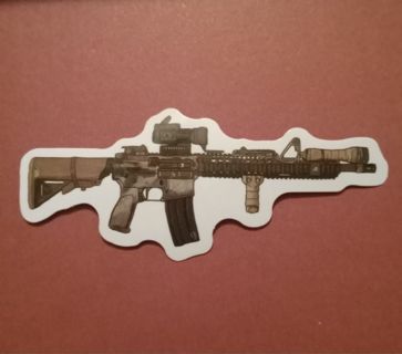 Gun sticker #7