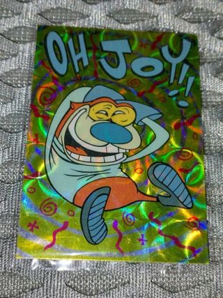 Ren and stimpy trading card