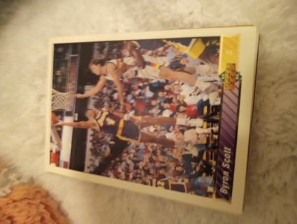 Byron Scott 1992-93 Upper Deck Los Angeles Lakers