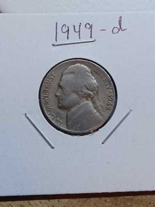 1949-D Jefferson Nickel! 24