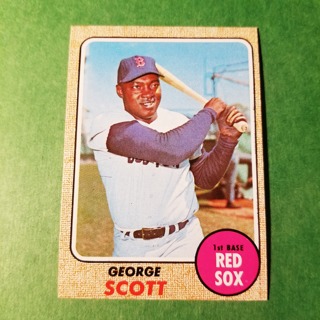 1968 - TOPPS BASEBALL CARD NO. 233 - GEORGE SCOTT - RED SOX