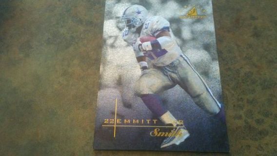 1997 PINNACLE INSCRIPTIONS EMMITT SMITH DALLAS COWBOYS FOOTBALL CARD# 22