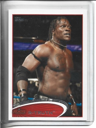 2012 Topps WWF/WWE R-Truth Card #65 