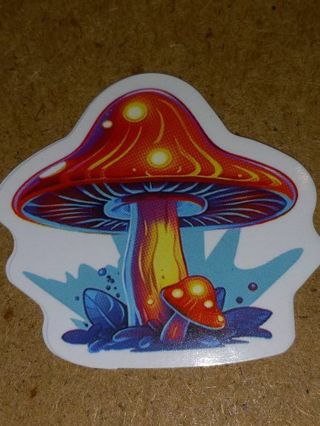 Cool one small vinyl sticker no refunds regular mail only Very nice quality