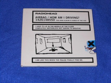 RADIOHEAD CD SINGLE - AIRBAG/HOW AM I DRIVING?