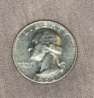 1963 Silver Quarter