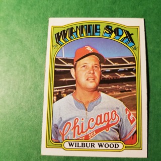 1972 - TOPPS BASEBALL CARD HI NO. 553 - WILBUR WOOD - WHITE SOX