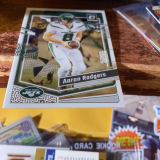 2023 panini donruss optic Aaron Rodgers football card 