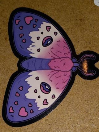 Pretty one big vinyl sticker no refunds regular mail only Very nice quality!