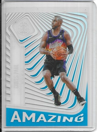 Chris Paul 2020-21 Illusions Amazing Sapphire #4