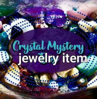 Mystery crystal jewelry auction