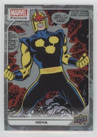 NOVA 2023 MARVEL PLATINUM HIGH SERIES CLASSIC COMIC CARD