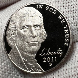 2011-S PROOF JEFFERSON NICKEL 