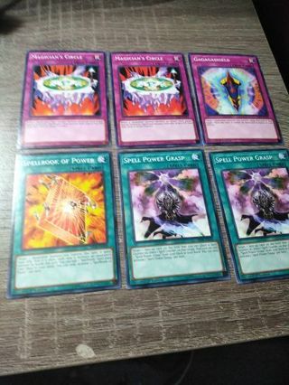 Yu-Gi-Oh 6 card lot