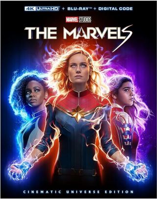 The Marvels (Digital 4K UHD Download Code Only) *Marvel Comics* *Brie Larson* *Jude Law*