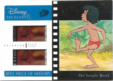 2003 Disney Treasures Reel Piece of History #PH7 The Jungle Book