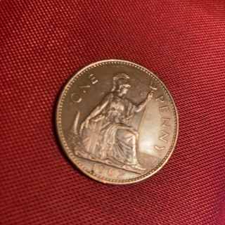 Great Britain 1 Penny – 1967