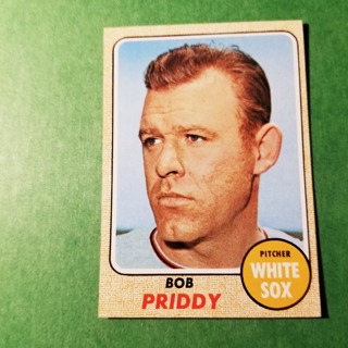 1968 - TOPPS BASEBALL CARD NO. 391 - BOB PRIDDY - WHITE SOX