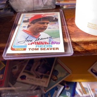 1982 topps tom Seaver baseball card 