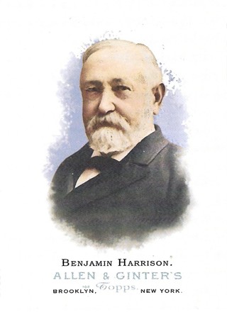  2006 Topps Allen and Ginter #330 Benjamin Harrison