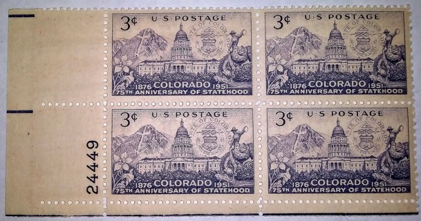 NICE OLD MNH STAMP BLOCK