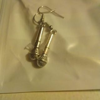 Microphone Earrings