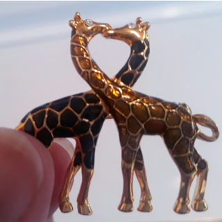 Giraffes Brooch/Pin