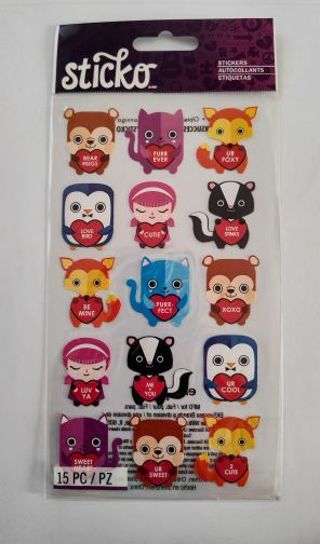 NIP Sticko Stickers - Bear Hugs