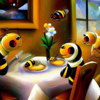 Listia Digital Collectible: Dinner at Bee's House