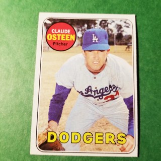 1969 - TOPPS BASEBALL CARD NO. 528 - CLAUDE OSTEEN - DODGERS