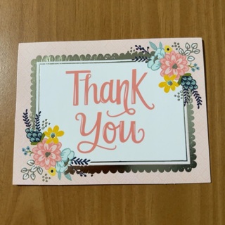 Thank You Card 