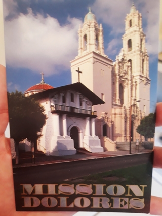 Mission Dolores, San Francisco Postcard