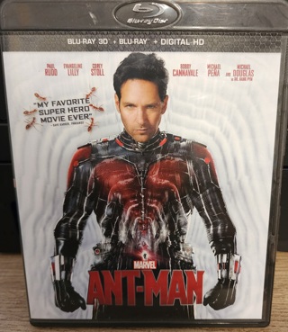 Blu-Ray - Marvel's "Ant-Man" - Rated PG-13 